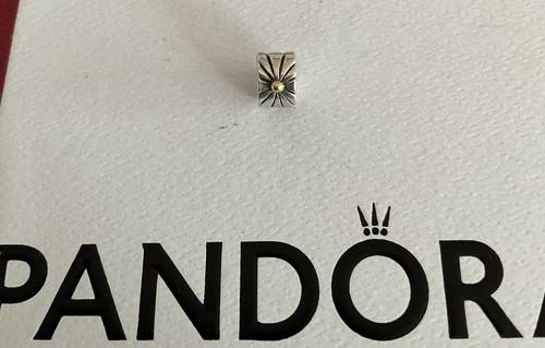 Pandora charm clip bicolor - charm,