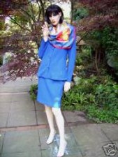 Kostüm Gr. 38 Blau Genny