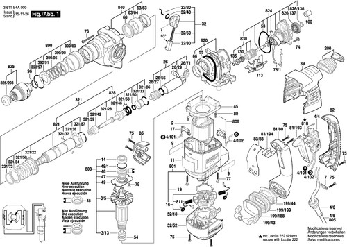 Bosch gbh dfr - dfr, bohrhammer