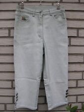 Hellgrüne Trachtenjeans von Hammerschmid, Gr. 36