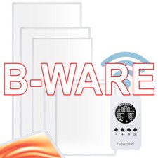 B-Ware Infrarotheizung mit Fernbedienung HF-HP106-3 Elektroheizung Wandheizung
