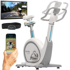 Skandika Ergometer Abisko automatische Verstellung App-kompatibel weiß Neu