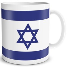 Tasse Flagge Israel Büro Kaffee Becher Länder Fahne Fan Geschenk Welt Souvenir