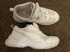 Puma Damen Chunky Sneaker  Laufschuhe weiß stark getragen 40 Sammler!