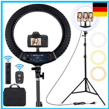 LED Ringlicht 18 Zoll Dimmbar