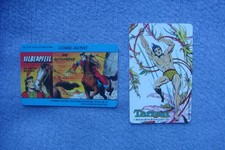 TELEFONKARTEN 2 x  "SILBERPFEIL UND TARZAN" UNBENUTZT  TELEKOM 90er JAHRE