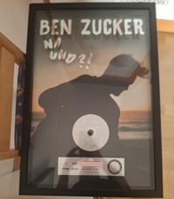 PLATIN SCHALLPLATTE BEN ZUCKER