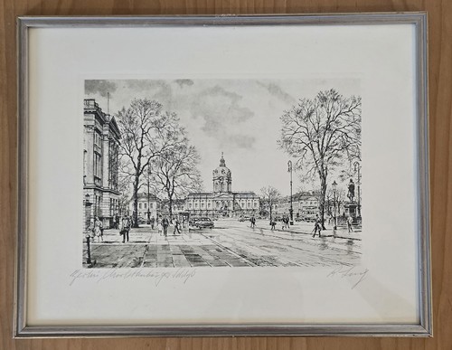 Antike gravur berlin schloss - antike, berlin-schloss
