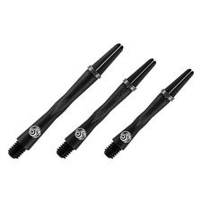 Shot Dart Shafts TAO Carbon mit Federring in verschiedenen Designs