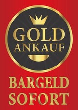 Plakat Gold Ankauf wasserfest