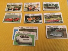 Schmid? altes Quartett - Karossen, 1 bis 8, ohne Box, 8d fehlt