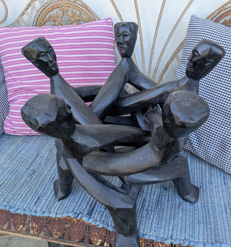 Afrikanische holzfigur - afrikanische,