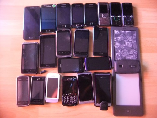 Konvolut 24x smartphone handy - konvolut,