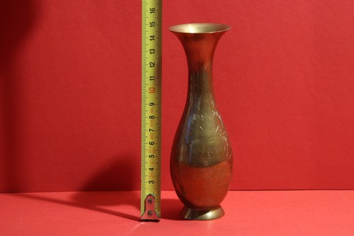 Vintage kupfer vase - vintage,