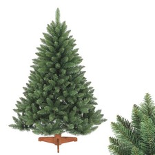 Künstlicher Weihnachtsbaum inkl. Holzständer Tannenbaum naturgetreue Zweigfarben
