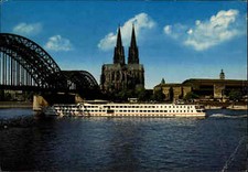 Rhein Fluss Binnenschiff