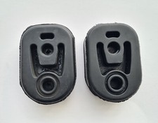 2x Auspuff Gummi Halter passend für Mercedes W203 W209 W211 SLK R171 R172