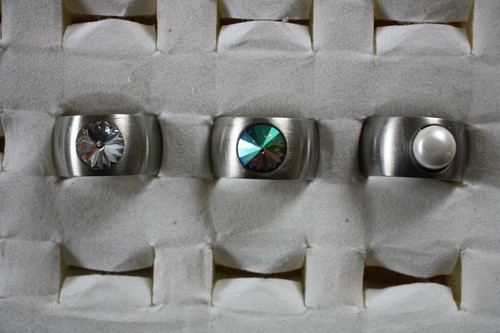 Edelstahl ring 18 m - gr., 18,