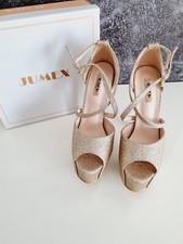 Damen High heels Hochzeit Party Plateausandale 