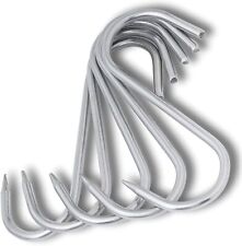 20x S-Haken EDELSTAHL 60mm x3mm Fleischhaken Fleischerhaken Metzgerhaken Räucher
