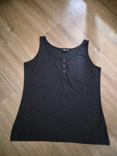 Damen strech top grau gr - -,