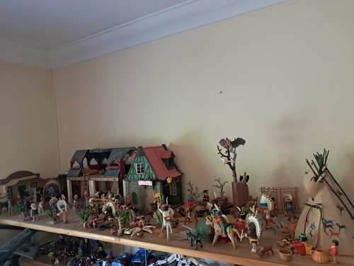Große playmobil western - große,