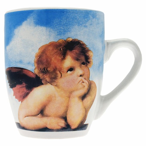 Weihnachtstasse mit engelmotiv - weihnachtstasse,
