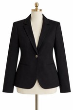 Schwarzer Damen  Shirtblazer