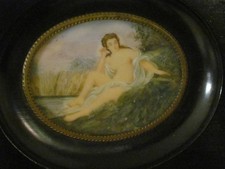 Miniaturmalerei auf Bein