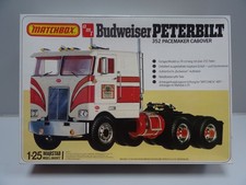 AMT/Matchbox  Peterbilt 352 Pacemaker Cabover "Budweiser" 1:25 Bausatz # PK-6116