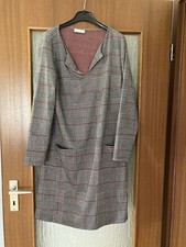 Klaus Dilkrath Kleid kariert schwarz/weiß/rot  Business Größe 42