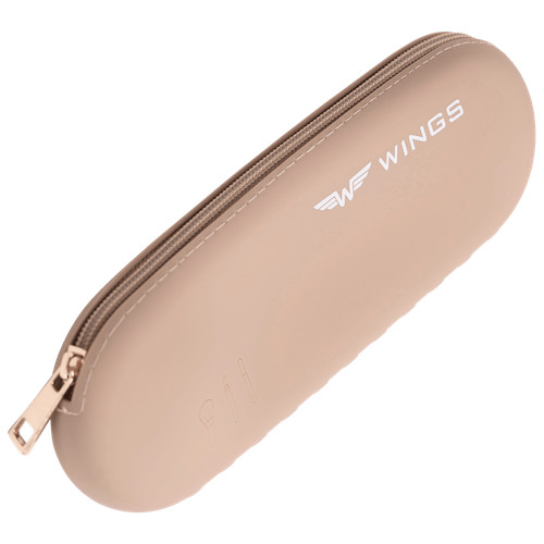 Silikon reiseetui für - für, beige