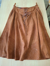 Lederrock Damen Größe 42 von Giorgio Mobiani (Wildleder)