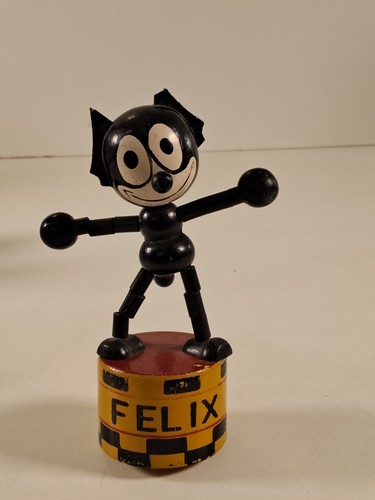 Vintage felix die katze holz - katze,