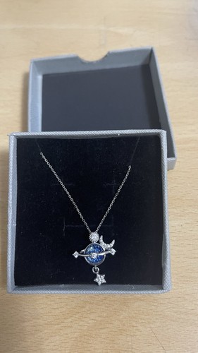 Halskette mit blauen - mit, stein