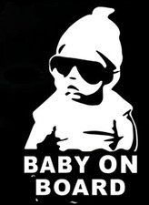 Baby on Board Aufkleber 14x9cm