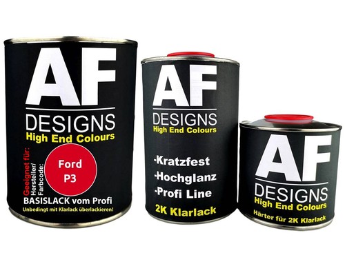 Für ford radiant red 5l - fÜr, 2,5l