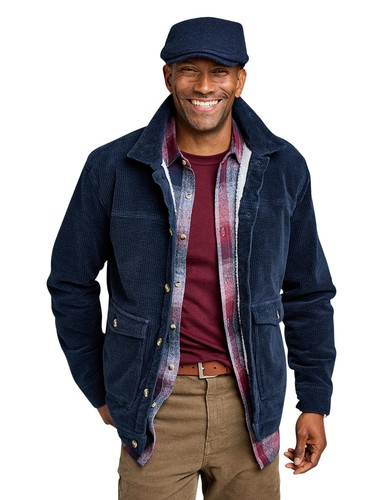 Herren cordjacke sherpa - herren,