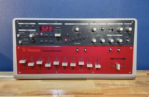 Vestax faderboard - faderboard, dj