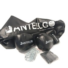 JanTeelGO Boxsack 100cm PU Material Hängend Ungefüllt Training