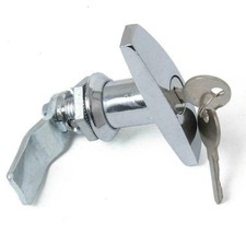 Chrom T-Griff Türschloss Mit 2 Schlüssels Für Wohnwagen Anhänger LKW Fahrze