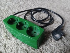 KOPP 3-fach Stecker in Colani Grün MID CENTURY 60er-/70er Jahre  Design Sputnik