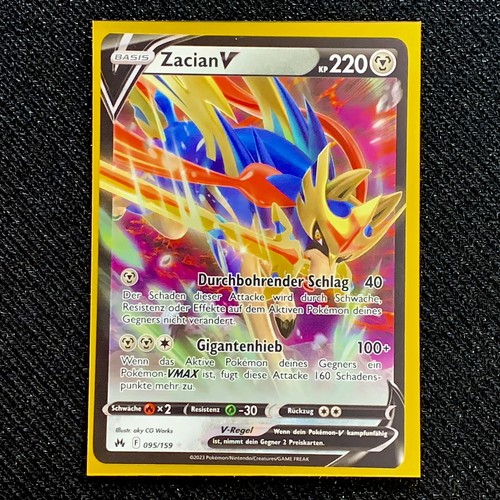 Zacian pokemon karte - zacian,