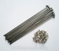 Satz Speichen + Nippel