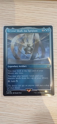 Crystal skull isu - isu, spyglass