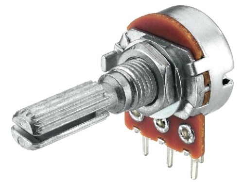 Poti potentiometer stereo - potentiometer, |