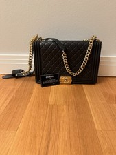 CHANEL Boy Large Schwarz