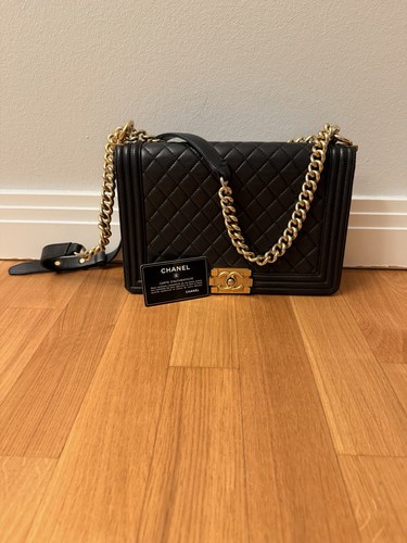 Chanel boy large schwarz - boy,
