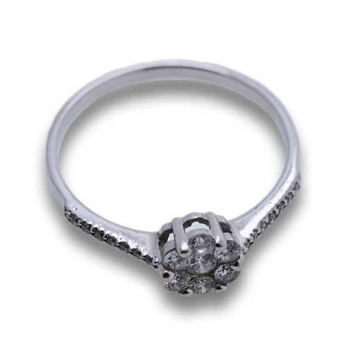 Ring brillant 750 - ring, gold
