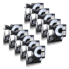 10PK Compatible Black on White